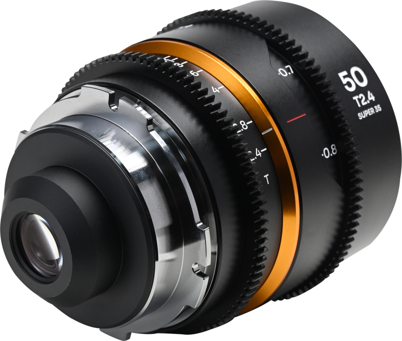 Laowa Nanomorph&nbsp;50mm&nbsp;T2.4&nbsp;1.5X&nbsp;S35 (Amber) - Arri PL/Canon EF - 4
