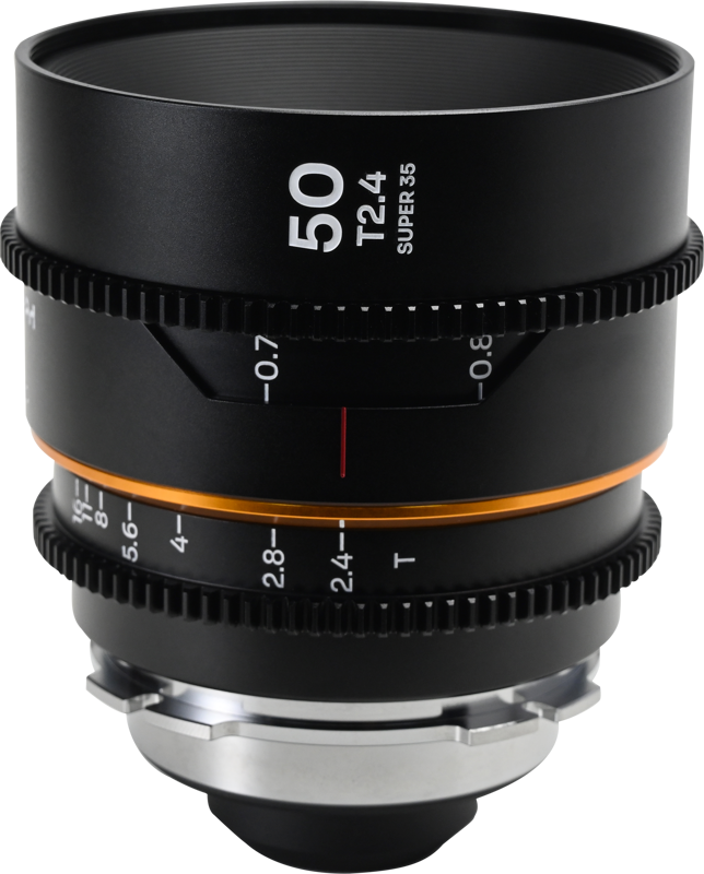 Laowa Nanomorph&nbsp;50mm&nbsp;T2.4&nbsp;1.5X&nbsp;S35 (Amber) - Arri PL/Canon EF - 2