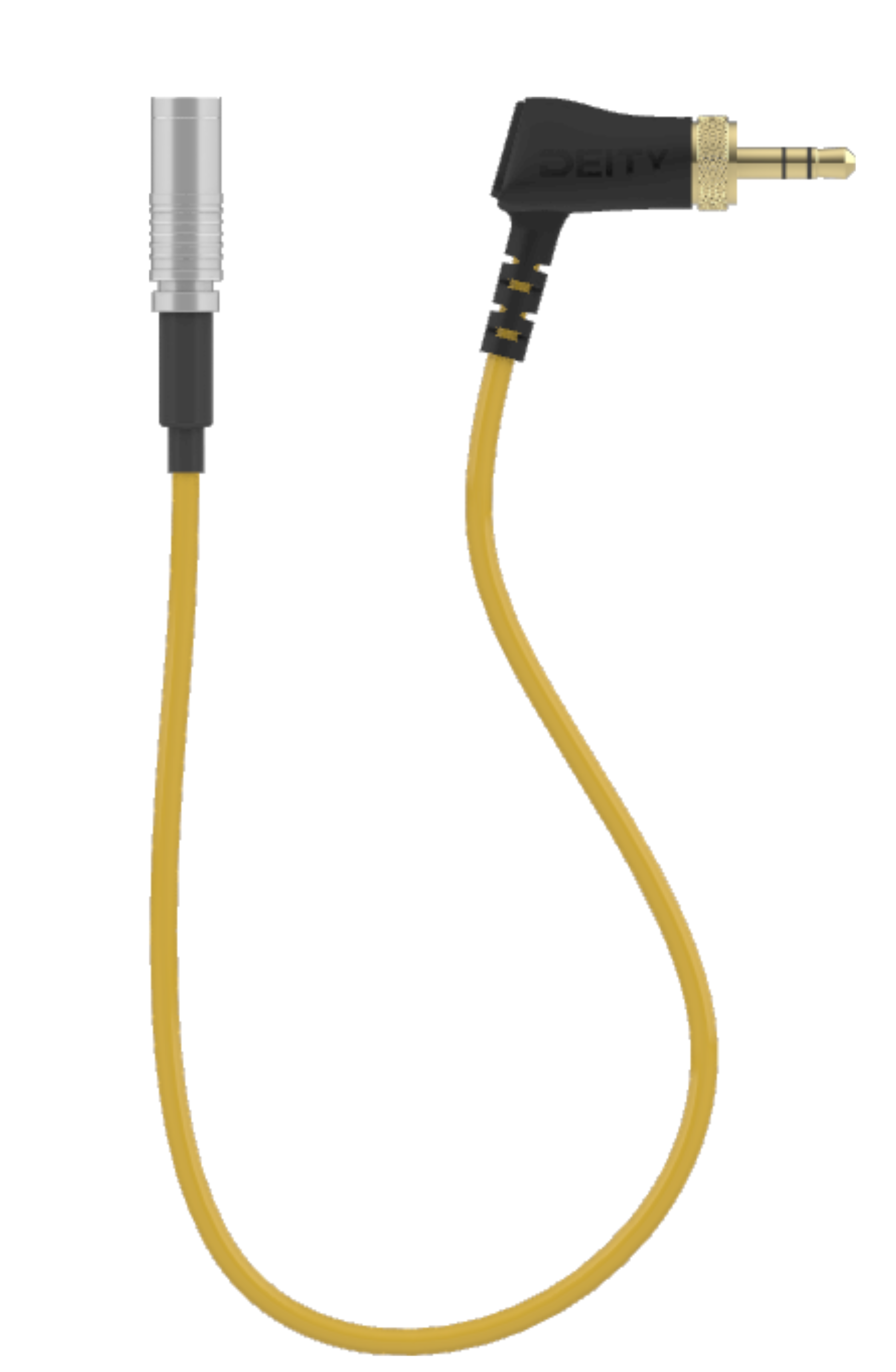 Deity C19 3.5mm Locking TRS to Din 1.0/2.3 Timecode Cable for Canon R5 C