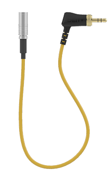 Deity C19 3.5mm Locking TRS till Din 1.0/2.3 Timecode Kabel För Canon R5 C