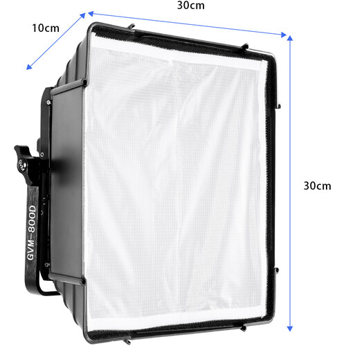 GVM Softbox for 480LS/560AS/800DRGB Series LED Lights (11 x 11") - 5