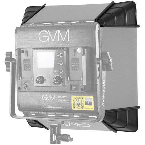 GVM Softbox for 480LS/560AS/800DRGB Series LED Lights (11 x 11") - 3