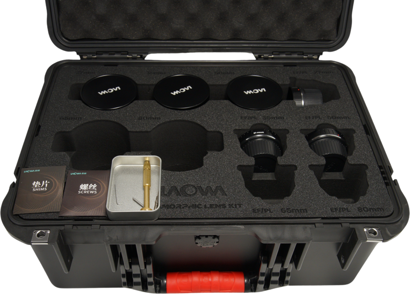 Laowa Nanomorph&nbsp;S35 Prime&nbsp;3-Lens&nbsp;Bundle&nbsp; (27mm, 35mm, 50mm) (Amber) - Arri PL/Canon EF - 5