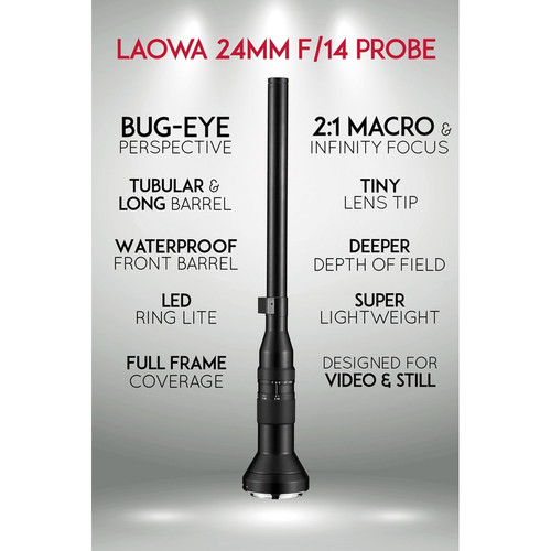 Laowa 24mm f/14 Macro Probe For Canon EF - 5