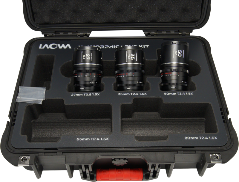 Laowa Nanomorph&nbsp;S35 Prime&nbsp;3-Lens&nbsp;Bundle&nbsp; (27mm, 35mm, 50mm) (Silver) - Nikon Z - 6