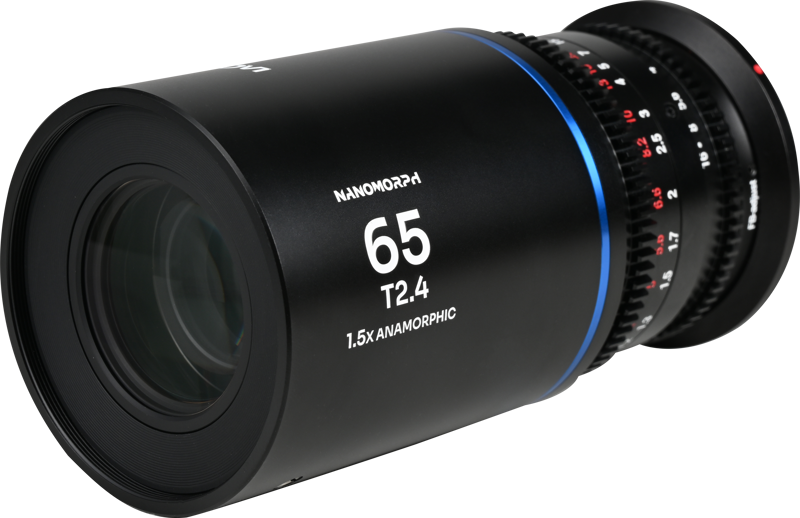 Laowa Nanomorph&nbsp;65mm&nbsp;T2.4&nbsp;1.5X&nbsp;S35 (Blue) - Canon RF - 3