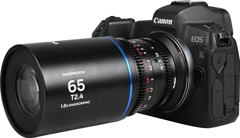 Laowa Nanomorph&nbsp;65mm&nbsp;T2.4&nbsp;1.5X&nbsp;S35 (Blue) - Canon RF - 5