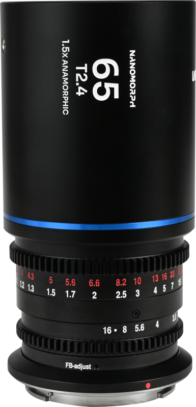 Laowa Nanomorph&nbsp;65mm&nbsp;T2.4&nbsp;1.5X&nbsp;S35 (Blue) - L Mount - 2