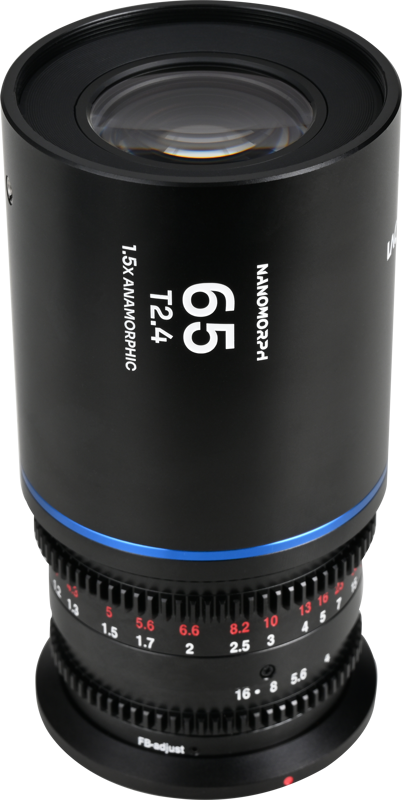 Laowa Nanomorph&nbsp;65mm&nbsp;T2.4&nbsp;1.5X&nbsp;S35 (Blue) - MFT - 3
