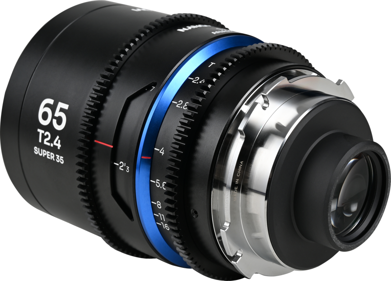 Laowa Nanomorph&nbsp;65mm&nbsp;T2.4&nbsp;1.5X&nbsp;S35 (Blue) - Arri PL/Canon EF - 4