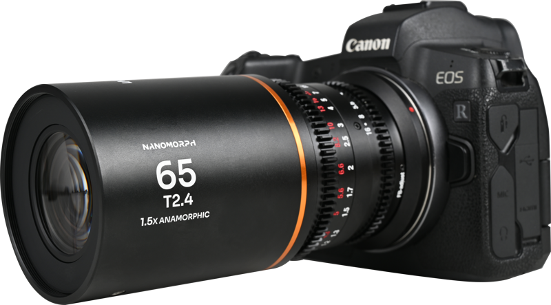 Laowa Nanomorph&nbsp;65mm&nbsp;T2.4&nbsp;1.5X&nbsp;S35 (Amber) - Canon RF - 5