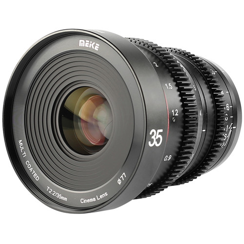 MEIKE 35mm T2.2 Manuel Focus Cinema Prime Lins (E Mount)  - 3