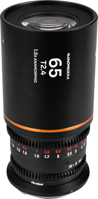 Laowa Nanomorph&nbsp;65mm&nbsp;T2.4&nbsp;1.5X&nbsp;S35 (Amber) - L Mount - 4