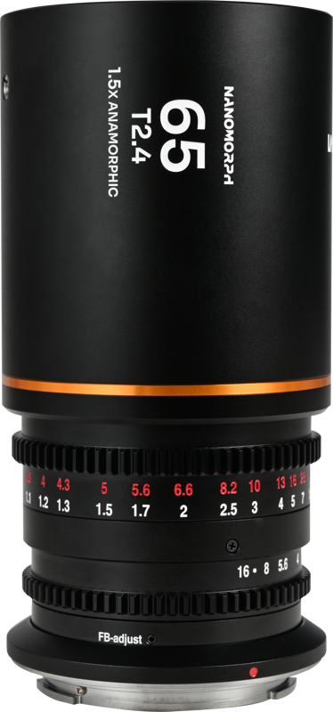 Laowa Nanomorph&nbsp;65mm&nbsp;T2.4&nbsp;1.5X&nbsp;S35 (Amber) - L Mount - 2