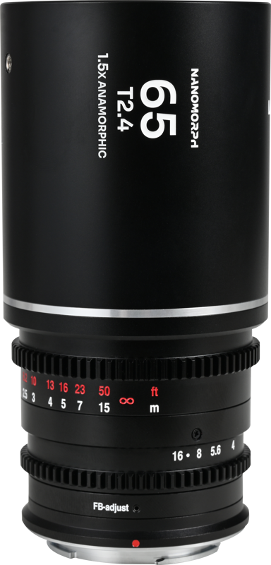 Laowa Nanomorph&nbsp;65mm&nbsp;T2.4&nbsp;1.5X&nbsp;S35 (Silver) - Canon RF