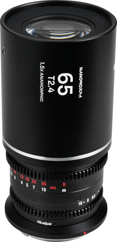 Laowa Nanomorph&nbsp;65mm&nbsp;T2.4&nbsp;1.5X&nbsp;S35 (Silver) - Canon RF - 2