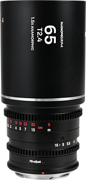Laowa Nanomorph&nbsp;65mm&nbsp;T2.4&nbsp;1.5X&nbsp;S35 (Silver) - MFT