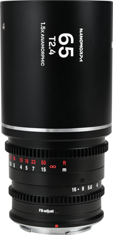 Laowa Nanomorph&nbsp;65mm&nbsp;T2.4&nbsp;1.5X&nbsp;S35 (Silver) - MFT
