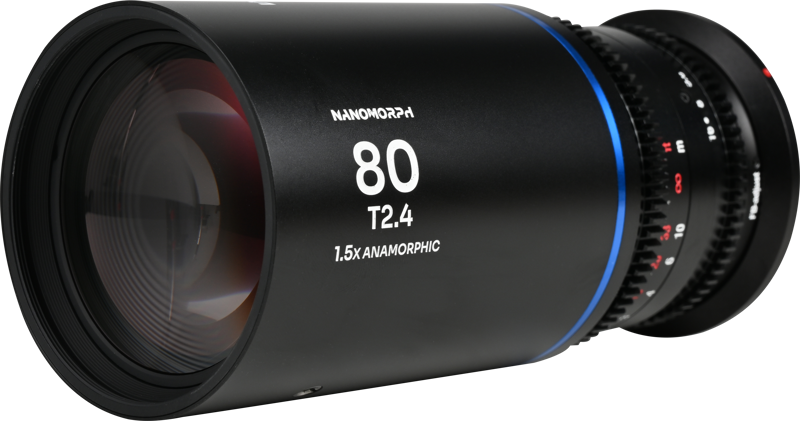 Laowa Nanomorph&nbsp;80mm&nbsp;T2.4&nbsp;1.5X&nbsp;S35 (Blue) - Canon RF - 3