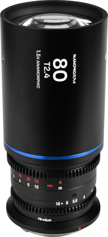Laowa Nanomorph&nbsp;80mm&nbsp;T2.4&nbsp;1.5X&nbsp;S35 (Blue) - Nikon Z - 3