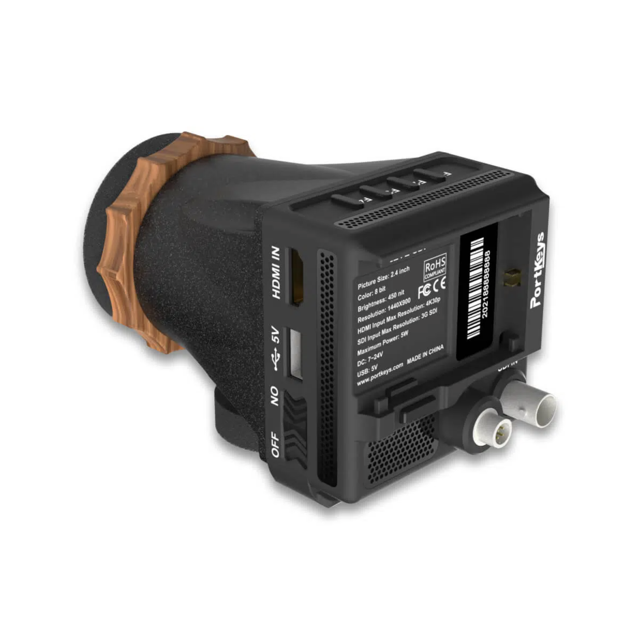 Portkeys Leye SDI 3G-SDI/HDMI  EVF Viewfinder - 4
