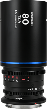 Laowa Nanomorph&nbsp;80mm&nbsp;T2.4&nbsp;1.5X&nbsp;S35 (Blue) - MFT