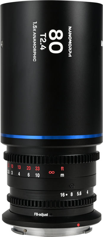 Laowa Nanomorph&nbsp;80mm&nbsp;T2.4&nbsp;1.5X&nbsp;S35 (Blue) - DL - 2