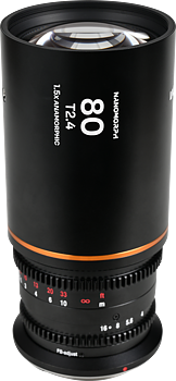 Laowa Nanomorph&nbsp;80mm&nbsp;T2.4&nbsp;1.5X&nbsp;S35 (Amber) - Canon RF