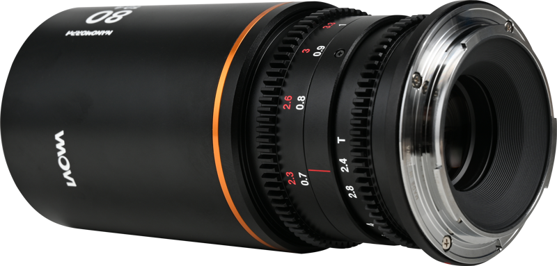 Laowa Nanomorph&nbsp;80mm&nbsp;T2.4&nbsp;1.5X&nbsp;S35 (Amber) - Canon RF - 4