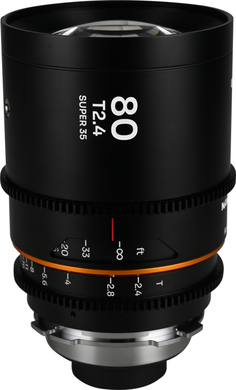 Laowa Nanomorph&nbsp;80mm&nbsp;T2.4&nbsp;1.5X&nbsp;S35 (Amber) - Arri PL/Canon EF - 2