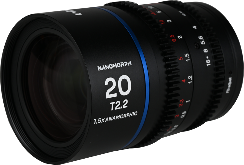 Laowa Nanomorph&nbsp;20mm&nbsp;T2.2&nbsp;1.5X&nbsp;MFT (Blue) - MFT - 3