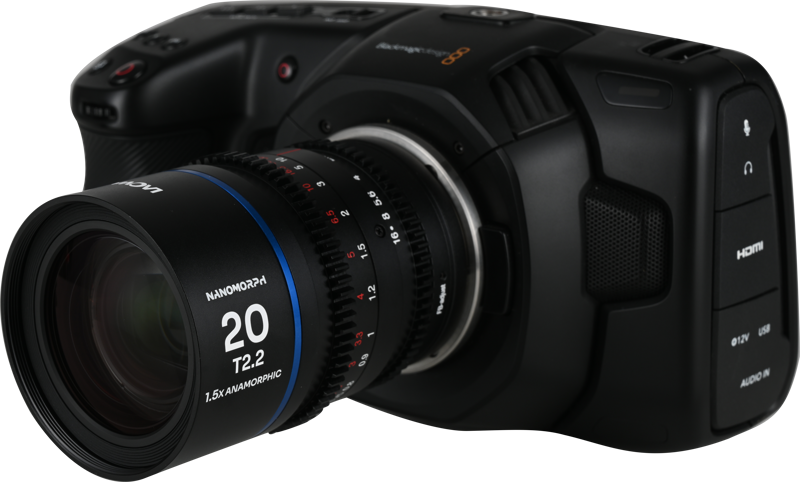 Laowa Nanomorph&nbsp;20mm&nbsp;T2.2&nbsp;1.5X&nbsp;MFT (Blue) - MFT - 5