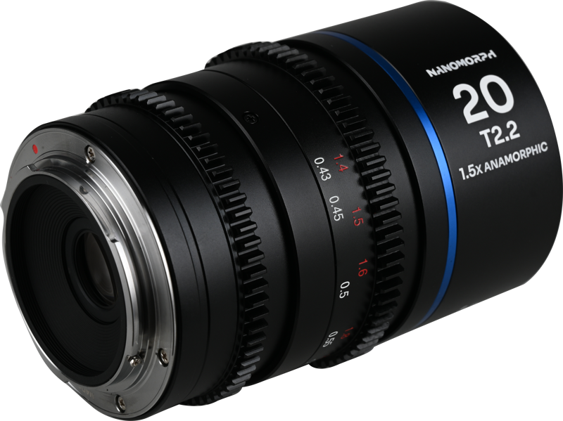Laowa Nanomorph&nbsp;20mm&nbsp;T2.2&nbsp;1.5X&nbsp;MFT (Blue) - MFT - 4