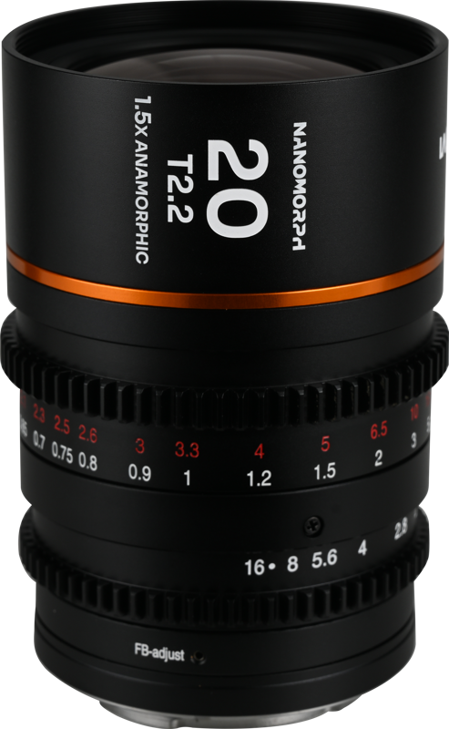 Laowa Nanomorph&nbsp;20mm&nbsp;T2.2&nbsp;1.5X&nbsp;MFT (Amber) - MFT - 2