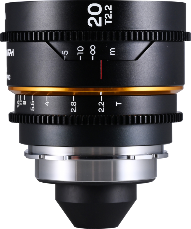 Laowa Nanomorph&nbsp;20mm&nbsp;T2.2&nbsp;1.5X&nbsp;MFT (Amber) - PL