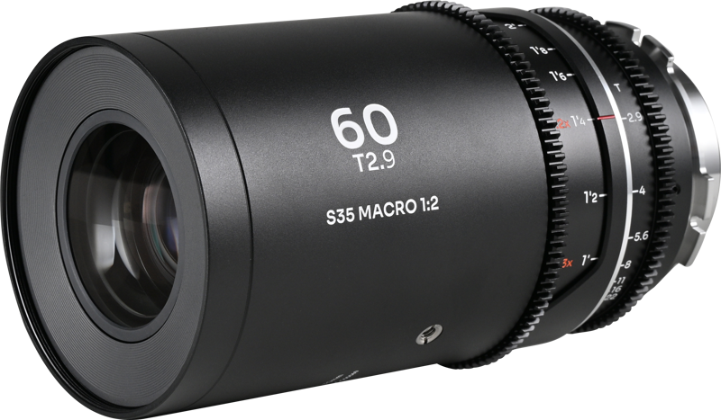 Laowa Nanomorph 60mm T2.9 1.5X S35 Macro 1:2 (Silver) - Arri PL/Canon EF - 3