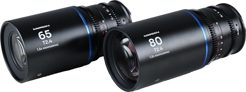 Laowa Nanomorph&nbsp;S35 Prime&nbsp;2-Lens&nbsp;Bundle &nbsp;(65mm,80mm) (Blue) - Sony E - 2