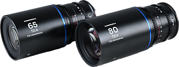 Laowa Nanomorph&nbsp;S35 Prime&nbsp;2-Lens&nbsp;Bundle &nbsp;(65mm,80mm) (Blue) - Sony E