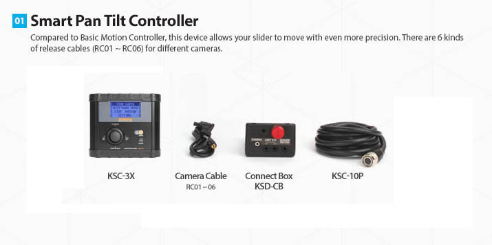 Smart Motion Pan Tilt Timelapse controller Bundle - 9