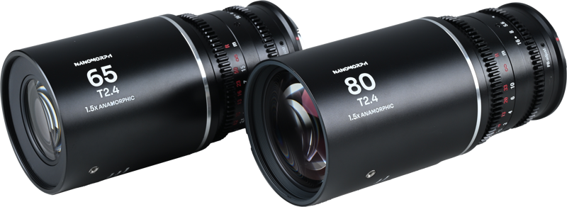 Laowa Nanomorph&nbsp;S35 Prime&nbsp;2-Lens&nbsp;Bundle &nbsp;(65mm,80mm) (Silver) - L Mount - 2