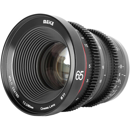 MEIKE 65mm T2.2 Manual Focus Cinema Prime Lens (E Mount) - 2