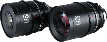 Laowa Nanomorph&nbsp;S35 Prime&nbsp;2-Lens&nbsp;Bundle &nbsp;(65mm,80mm) (Silver) - Arri PL/Canon EF