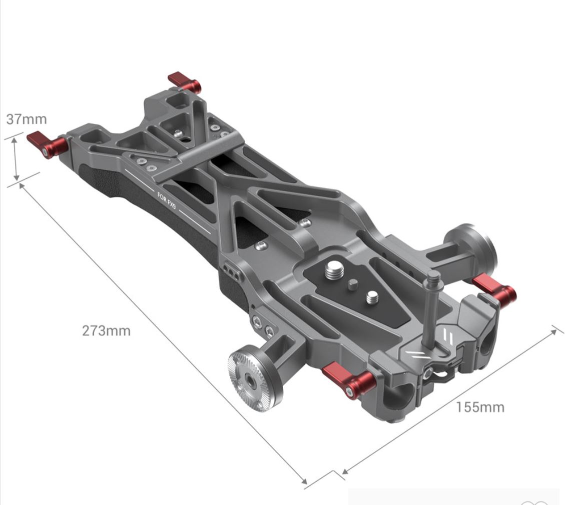 SMALLRIG 2835 Shoulderpad VCT For Sony FX9 - 7