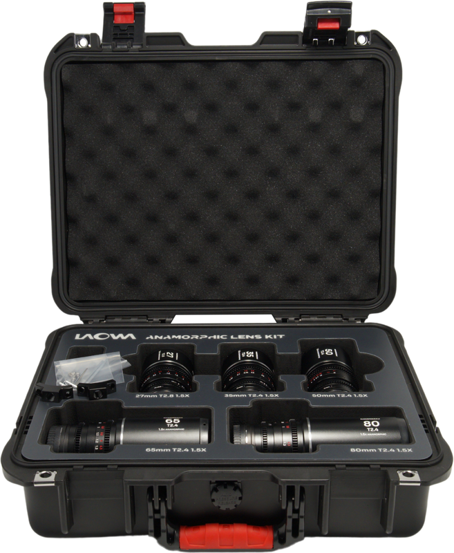 Laowa Nanomorph&nbsp;S35 Prime&nbsp;5-Lens&nbsp;Bundle &nbsp;(27+35+50+65+80mm) Silver- Nikon Z - 6