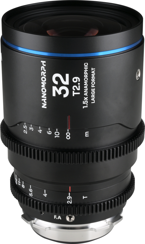 Laowa Nanomorph LF 32mm T2.9 1.5X (Blue) - Arri PL/Canon EF - 2
