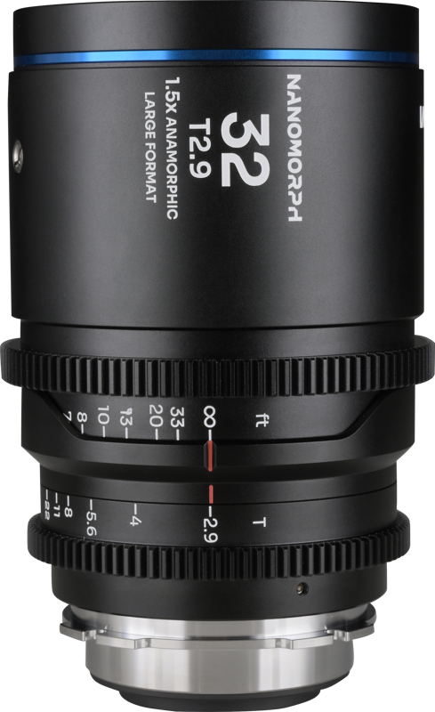 Laowa Nanomorph LF 32mm T2.9 1.5X (Blue) - Arri PL/Canon EF