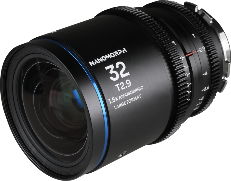 Laowa Nanomorph LF 32mm T2.9 1.5X (Blue) - Arri PL/Canon EF - 3