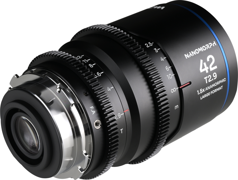 Laowa Nanomorph LF 42mm T2.9 1.5X (Blue) - Arri PL/Canon EF - 4