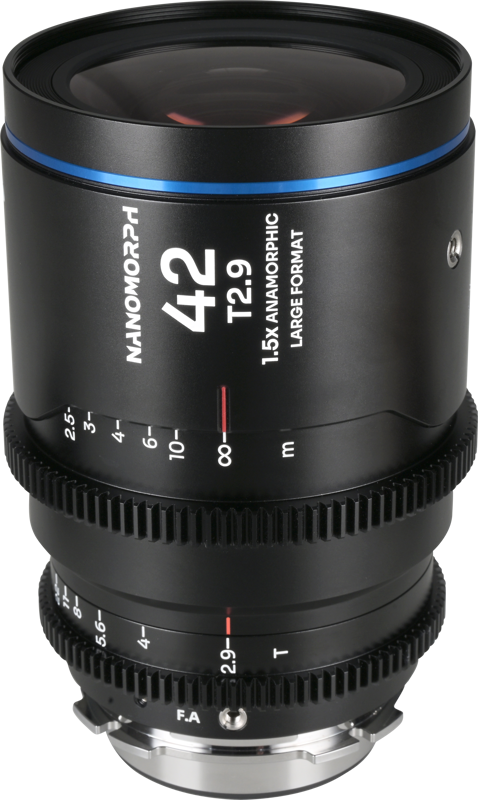 Laowa Nanomorph LF 42mm T2.9 1.5X (Blue) - Arri PL/Canon EF - 2