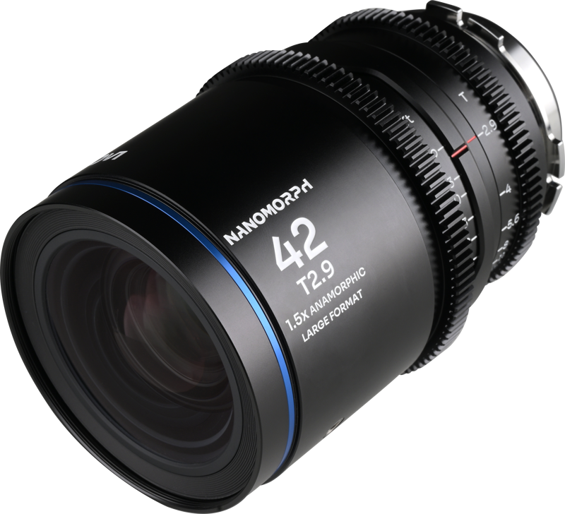 Laowa Nanomorph LF 42mm T2.9 1.5X (Blue) - Arri PL/Canon EF - 3